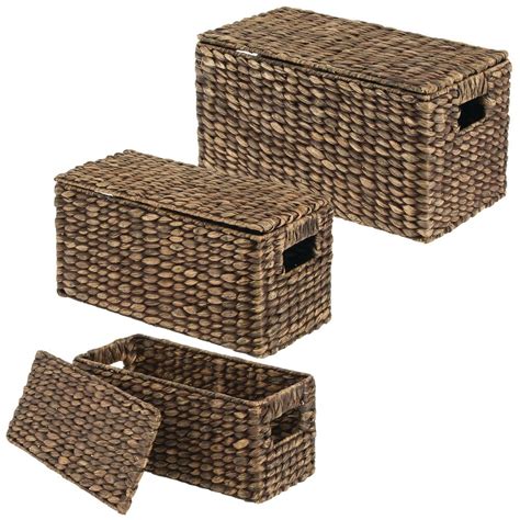 weaved baskets walmart|weaved basket with lid.